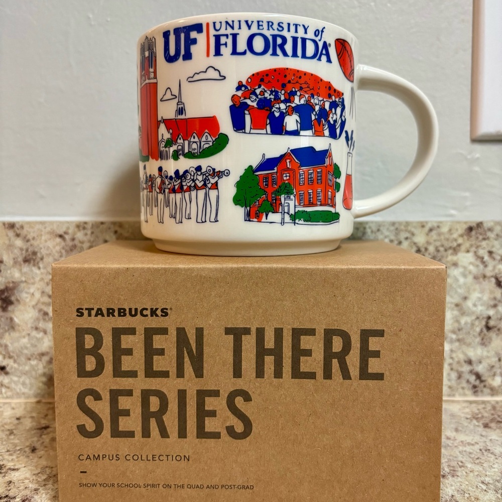 Starbucks University of Florida UF Gators NCAA Been There Series Coffee Mug